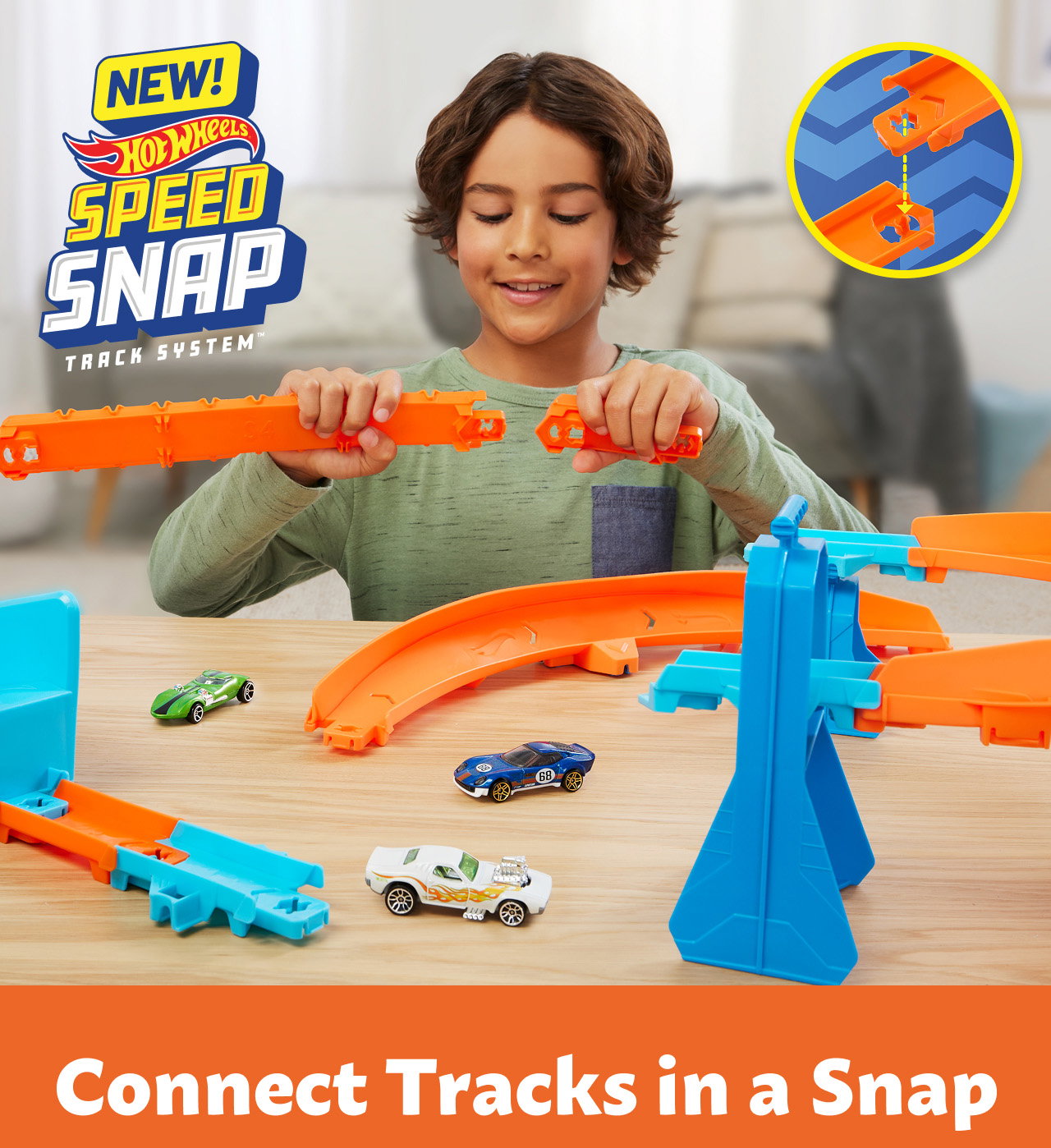Connect Tracks in a Snap 
