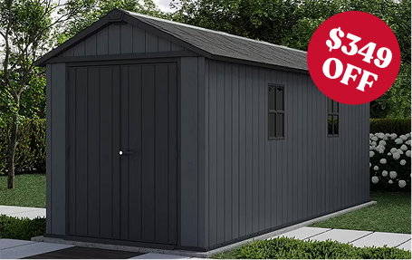 Newton Plus 7.5x17 Storage Shed