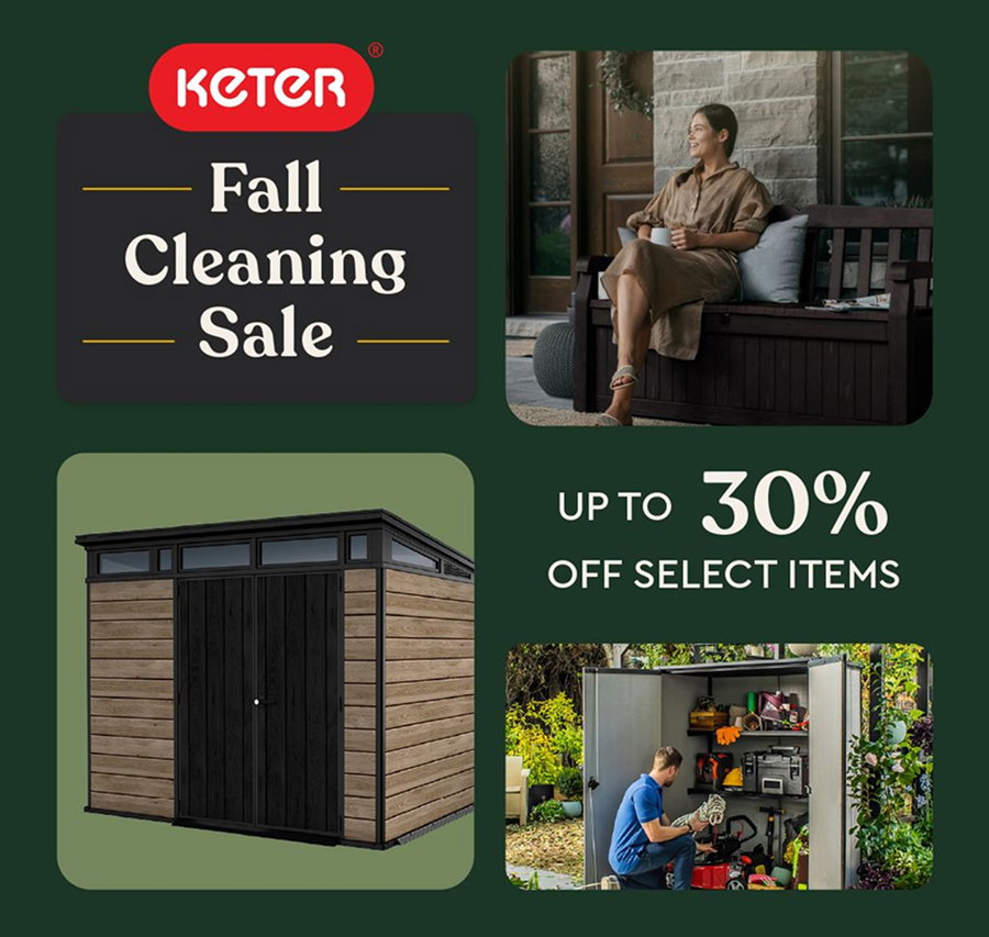 Fall Cleaning Sale