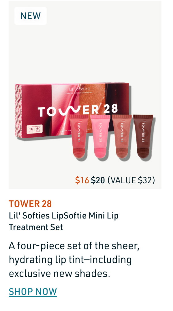Tower 28 Lil' Softies LipSoftie Mini Lip Treatment Set
