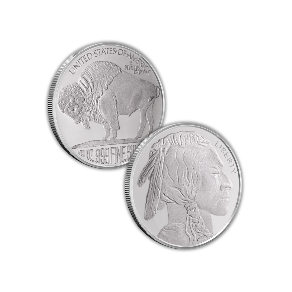 ON SALE: 1/10 oz SilverTowne Buffalo Silver Round (New)