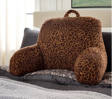 Sherpa Backrest Lounger Pillow by Jill Martin