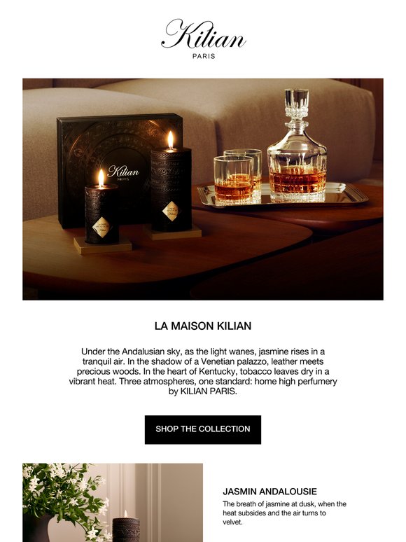 Kilian: Light up your interior: our three candles are here. | Milled