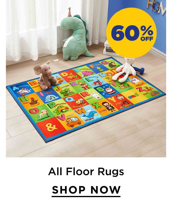 60% Off All Floor Rugs