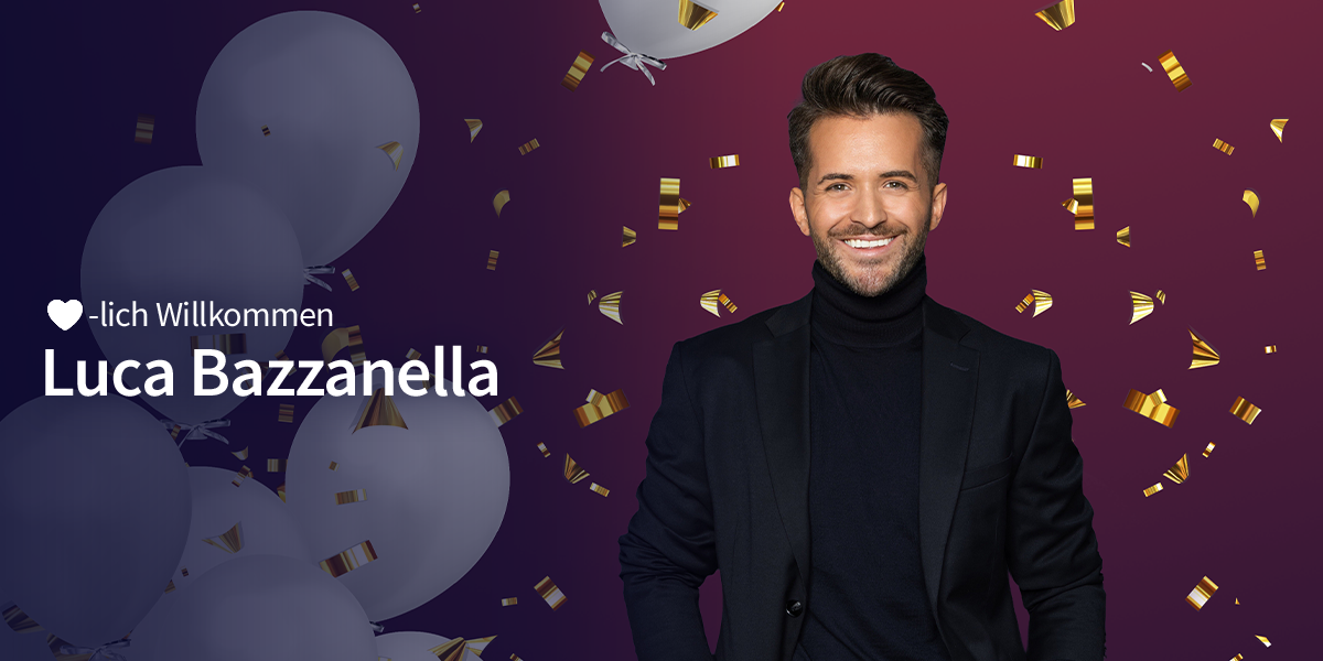Herzliche Willkommen Luca Bazzanella