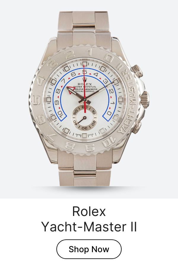 Pre-owned Rolex Yacht-Master II Ref 116689 18k White Gold