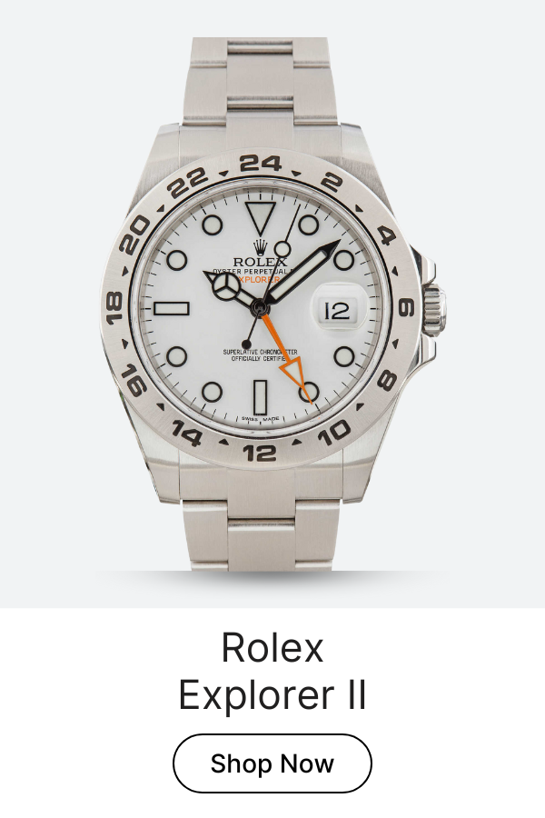 Rolex Explorer II White Polar Dial Ref 216570