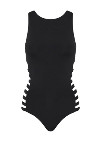 Seafolly Collective Multi Strap One Piece - Black