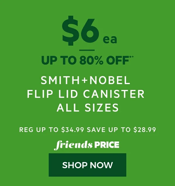 smith+nobel flip lid canisters
