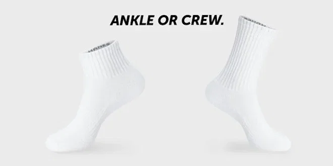 Ankle or Crew Socks