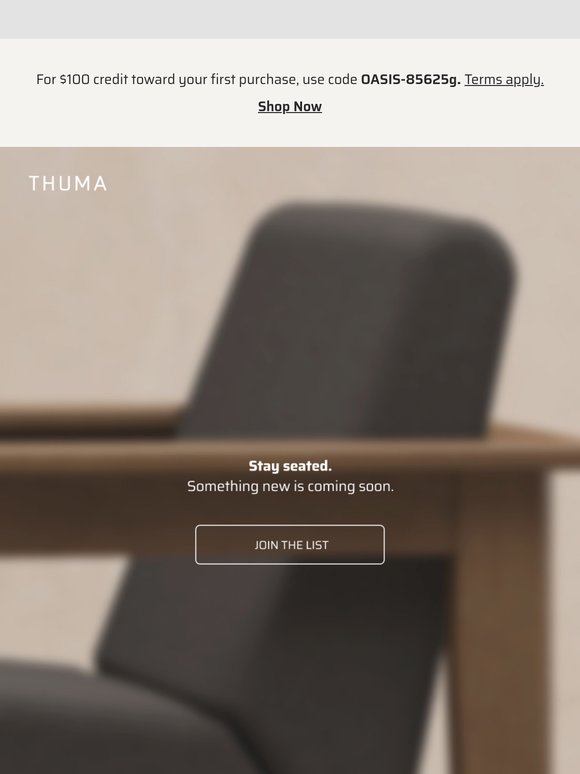 Coming soon. Something new.