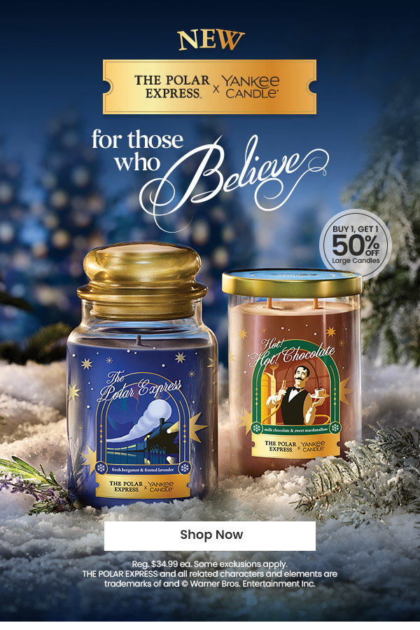 NEW The Polar Express X Yankee Candle®