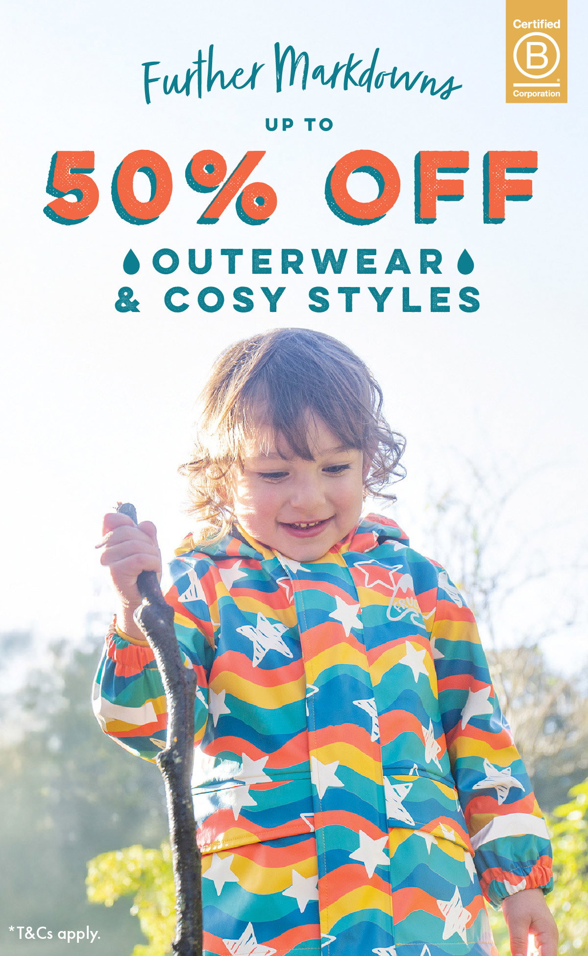 Further markdowns: Up to 50% off outerwear & cosy styles