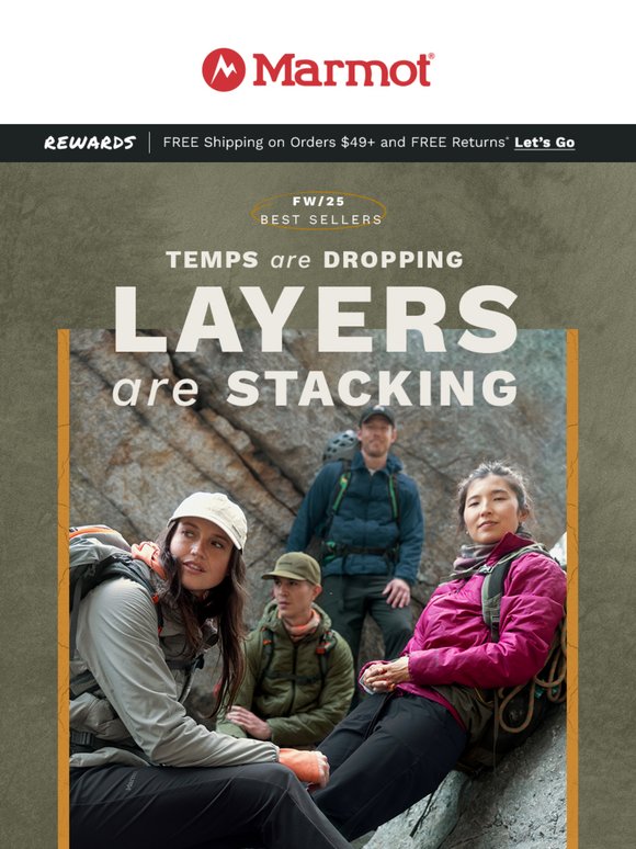 Layers everyone’s falling for  🍂