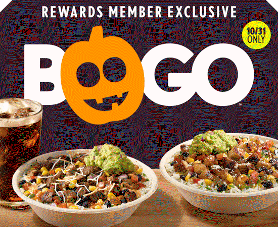 FREE Entrée this Halloween!