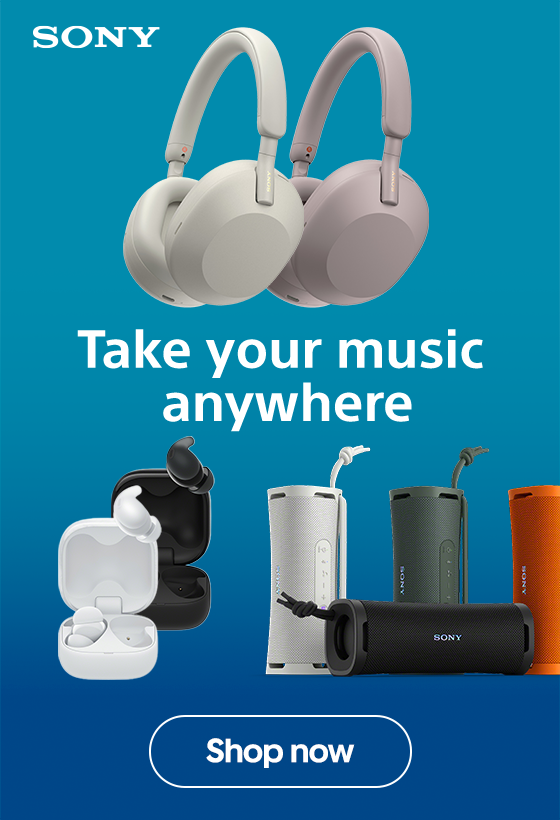 Take your music anywhere
