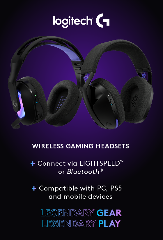 Logitech Wireless Gaming Headsets