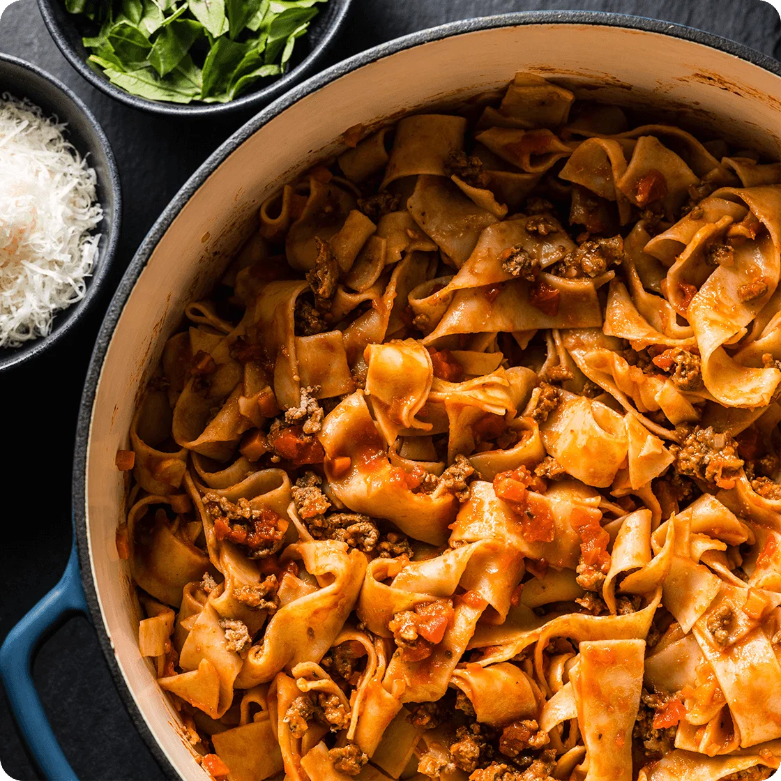 Lamb Ragu with Pappardelle