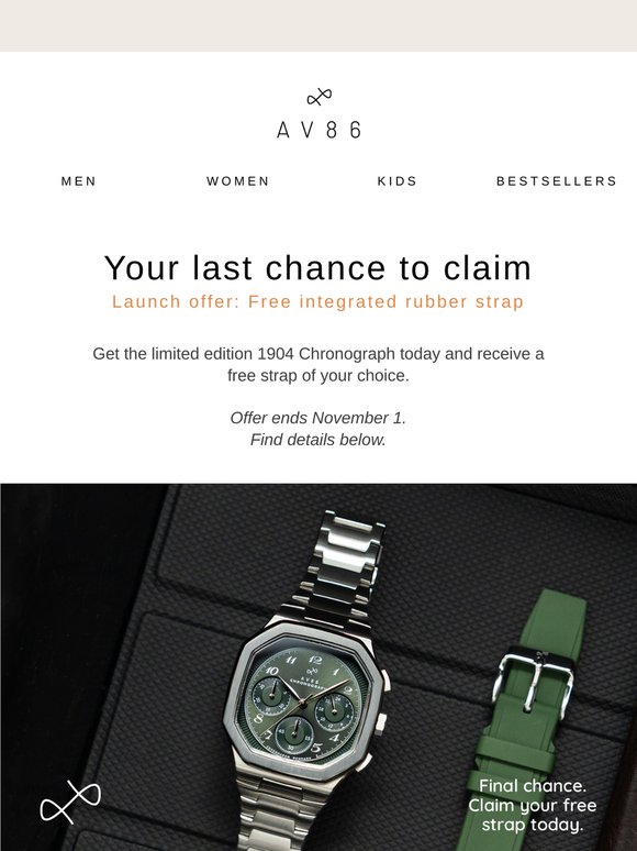 時計 About vintage 1904.limited edition About Vintage 1904 Chronograph Steel/Blue Limited Edition