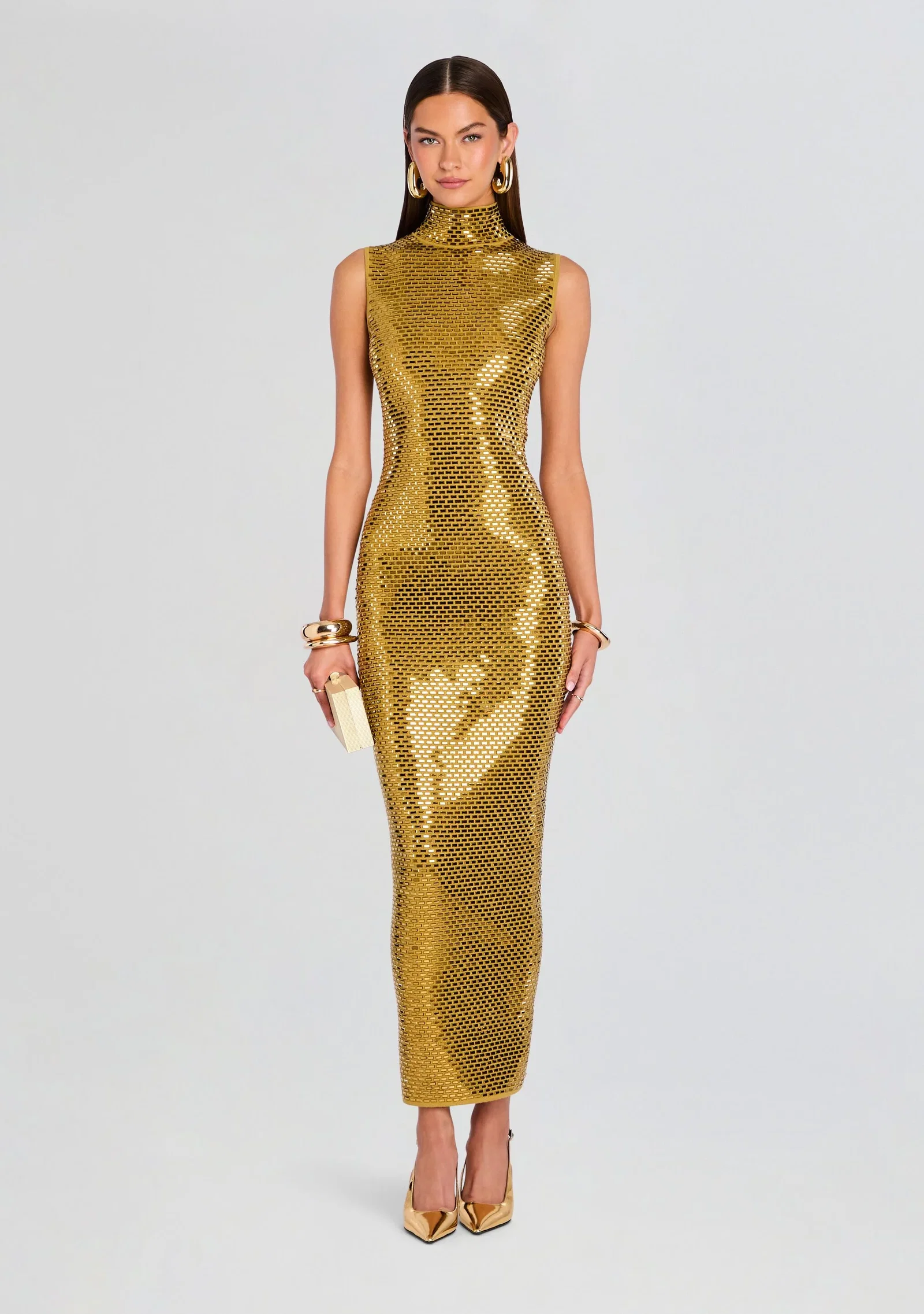 Image of Lust Embellished Knit Dress