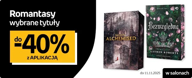 TOP Książki do -30% z aplikacją  do 04.11.2025 w salonach