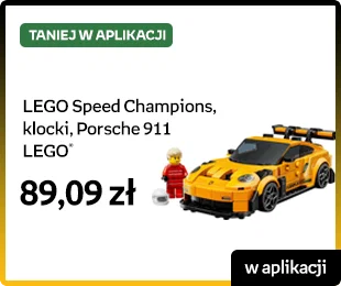 Taniej w  aplikacji | LEGO Speed Champions, klocki, Supersamochód Porsche 911 GT3 RS, 77239