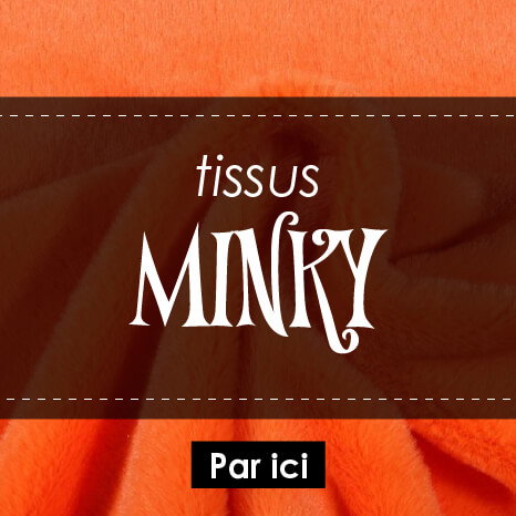 Tissus Minky