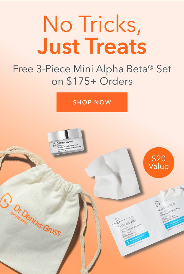 FREE 3-Pc Mini Alpha Beta Set On $175+ Orders