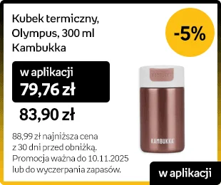 Kambukka, Kubek termiczny, Olympus Misty rose, różowy, 300 ml, kubek termiczny Kambukka, kubek samochodowy na kawę