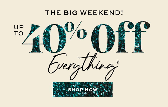 Up to 40% off