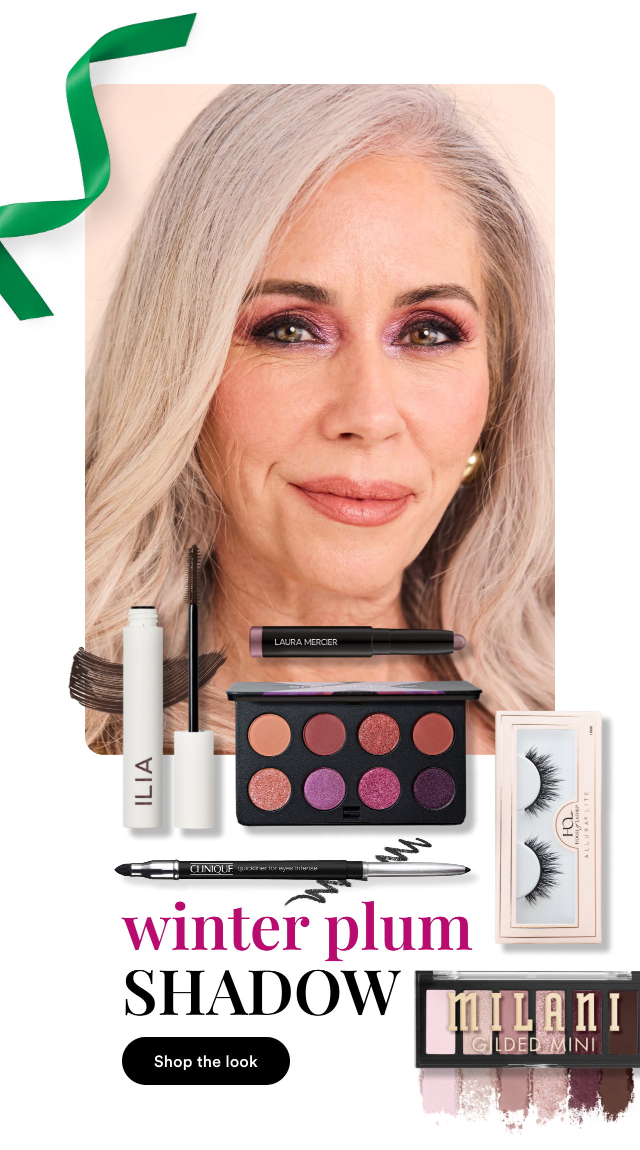Winter plum shadow | Shop the look