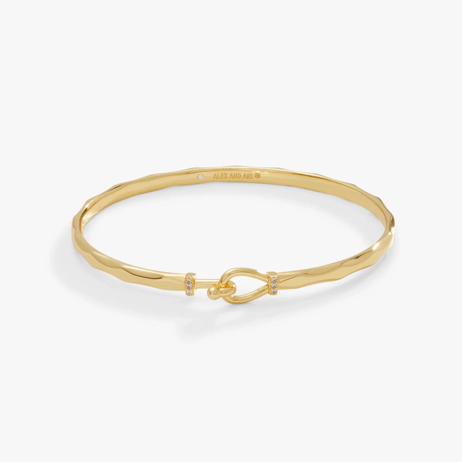 Image of Faceted Hook Tension Bracelet