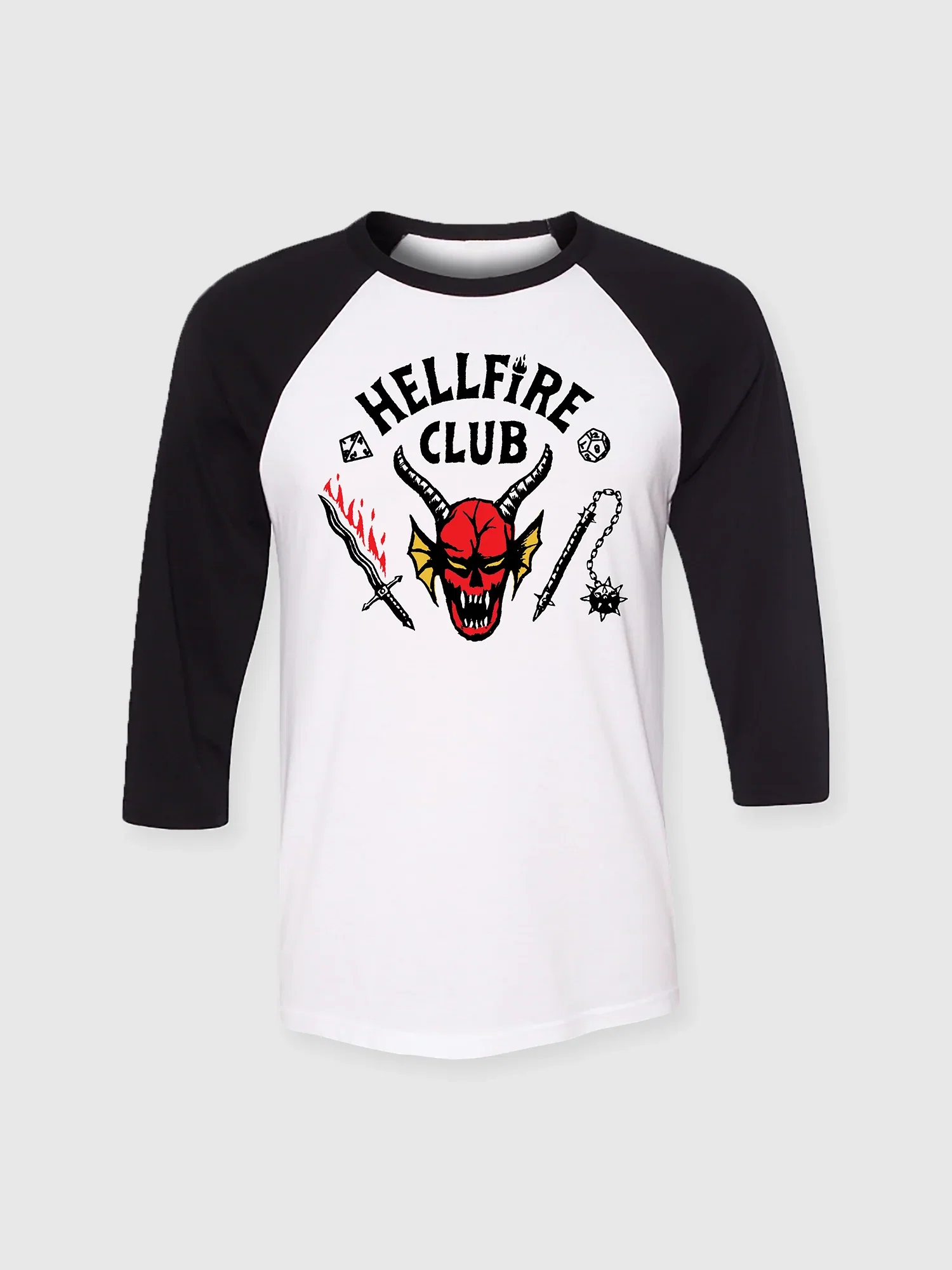 Image of Hellfire Club Raglan Shirt