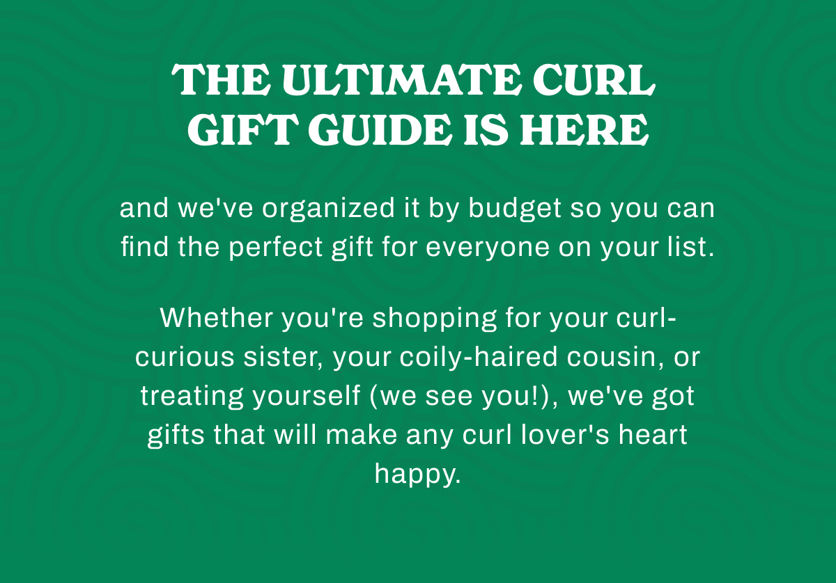 Cur Gift OCOA: The ultimate curl gift guide for every budget 🎁 | Milled