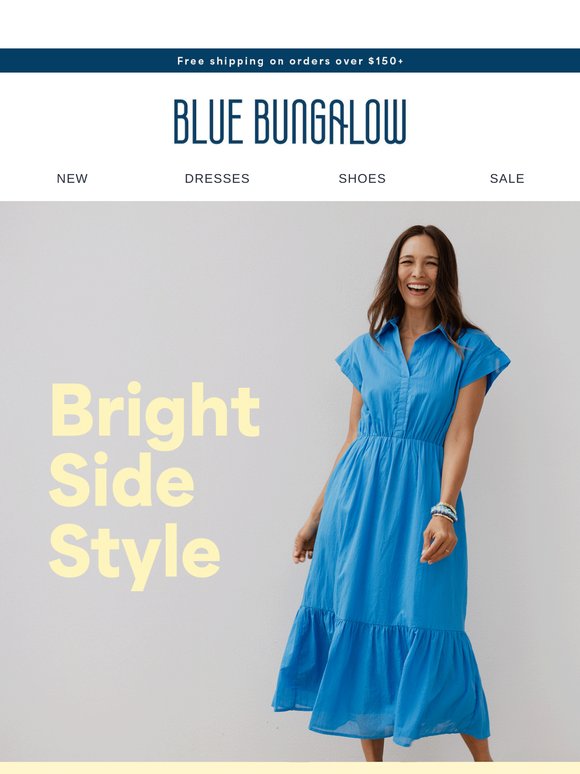 princess polly baby blue dress Blue Bungalow: Styles you'll want in EVERY colour