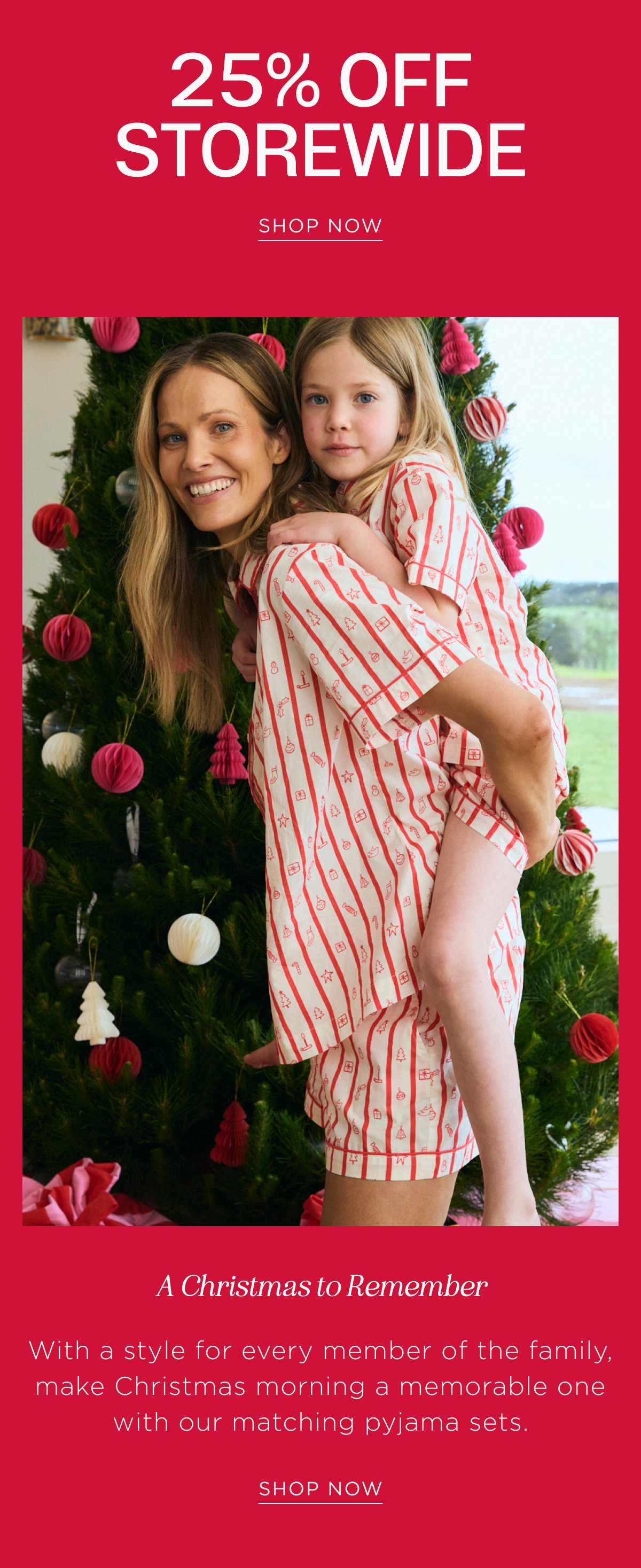 Seed Pyjamas Seed Heritage: Matching Christmas Pyjamas | Seed Family | Milled