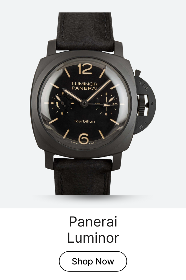 Pre-owned Panerai Luminor 1950 Tourbillon GMT Automatic Ceramica