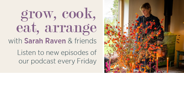 grow, cook, eat, arrange with Sarah Raven & friends. What's on this weeks episode. Sarah and Josie share their best tips for keeping deer and other hungry visitors away.