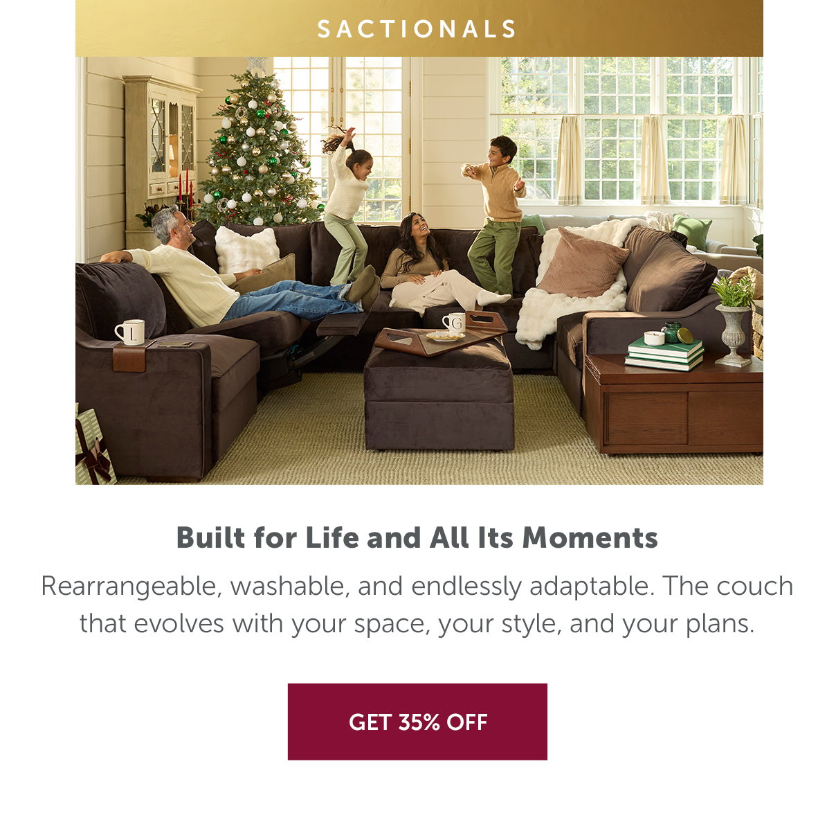 Sactionals | GET 35% OFF >>