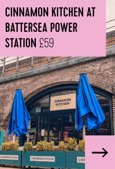 Cinnamon Kitchen at Battersea Power Station £59