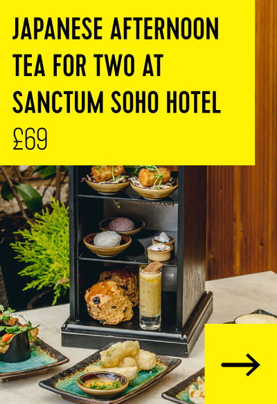 Japanese Afternoon Tea for Two at Sanctum Soho Hotel £69