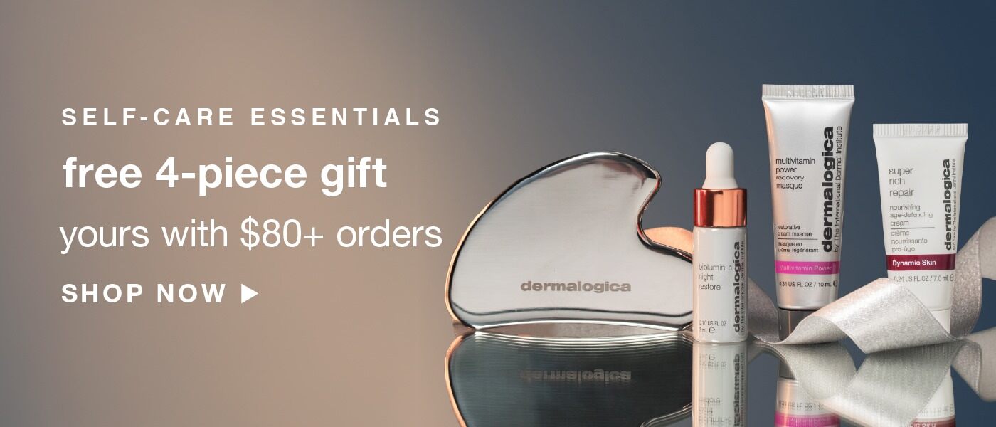 self-care essentials | free 4-piece gift yours with $80+ orders | SHOP NOW