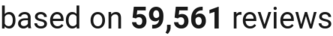 number of reviews