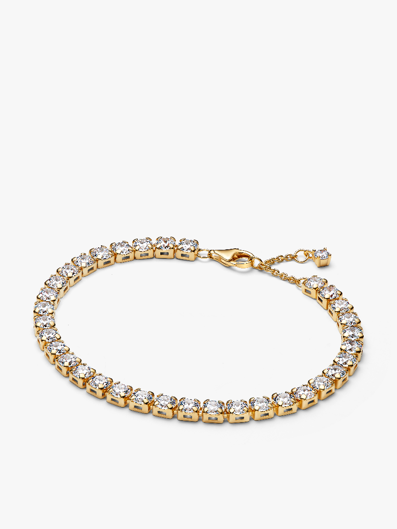Sparkling Bold Tennis Bracelet