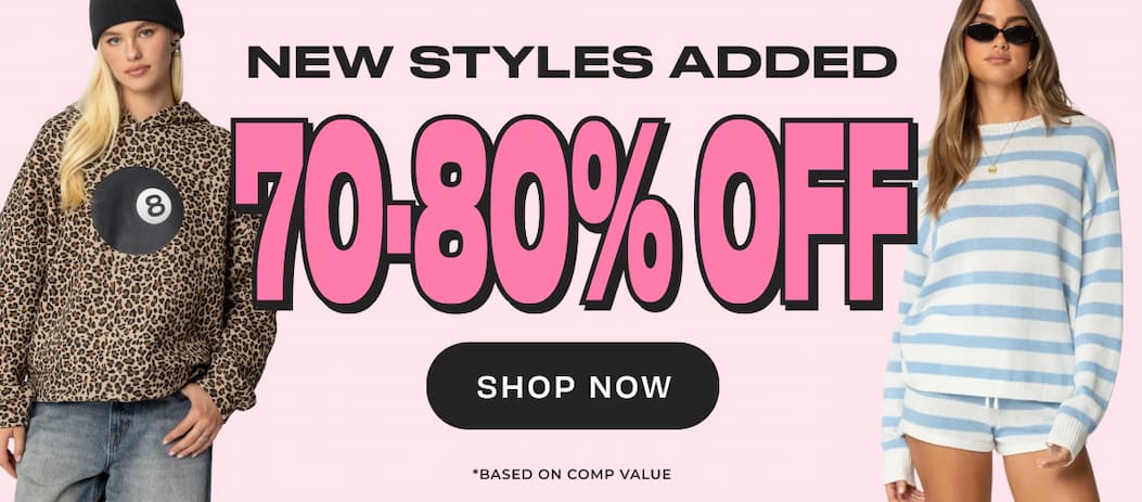 New Styles Added. 70-80% OFF. Shop now.