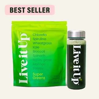 Super Greens: all-natural greens powder for daily health