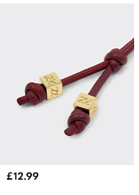 Gia Bag Charm Keyring in Cherry