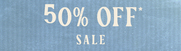 50% off sale