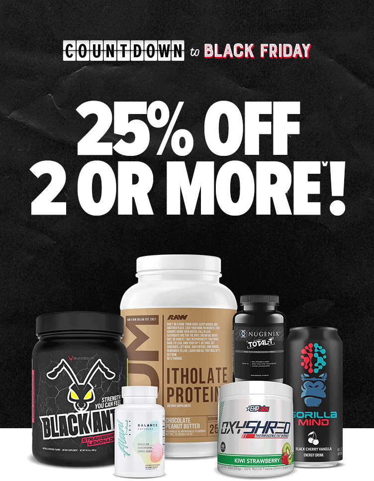 COUNTDOWN TO BLACK FRIDAY BOGO 50% OFF
