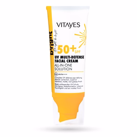 SPF 50+ Multifunktionaler Sonnenschutz für das Gesicht, mattes Finish, hoher UV-Schutz, Anti-Aging und feuchtigkeitsspendend 50 ml